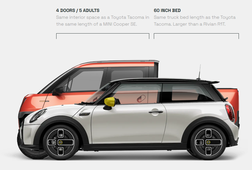 telo truck mini cooper comparison