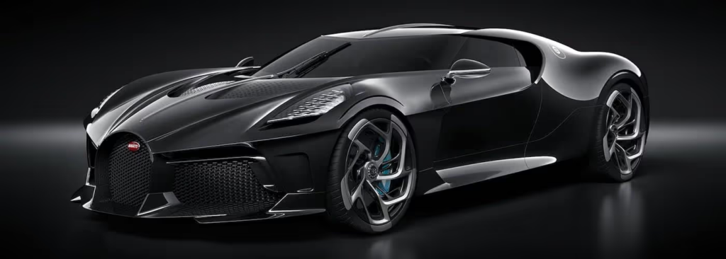 2. Bugatti La Voiture Noire – $18.7 Million