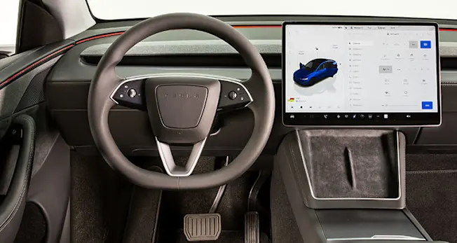 tesla y 2026 dashboard