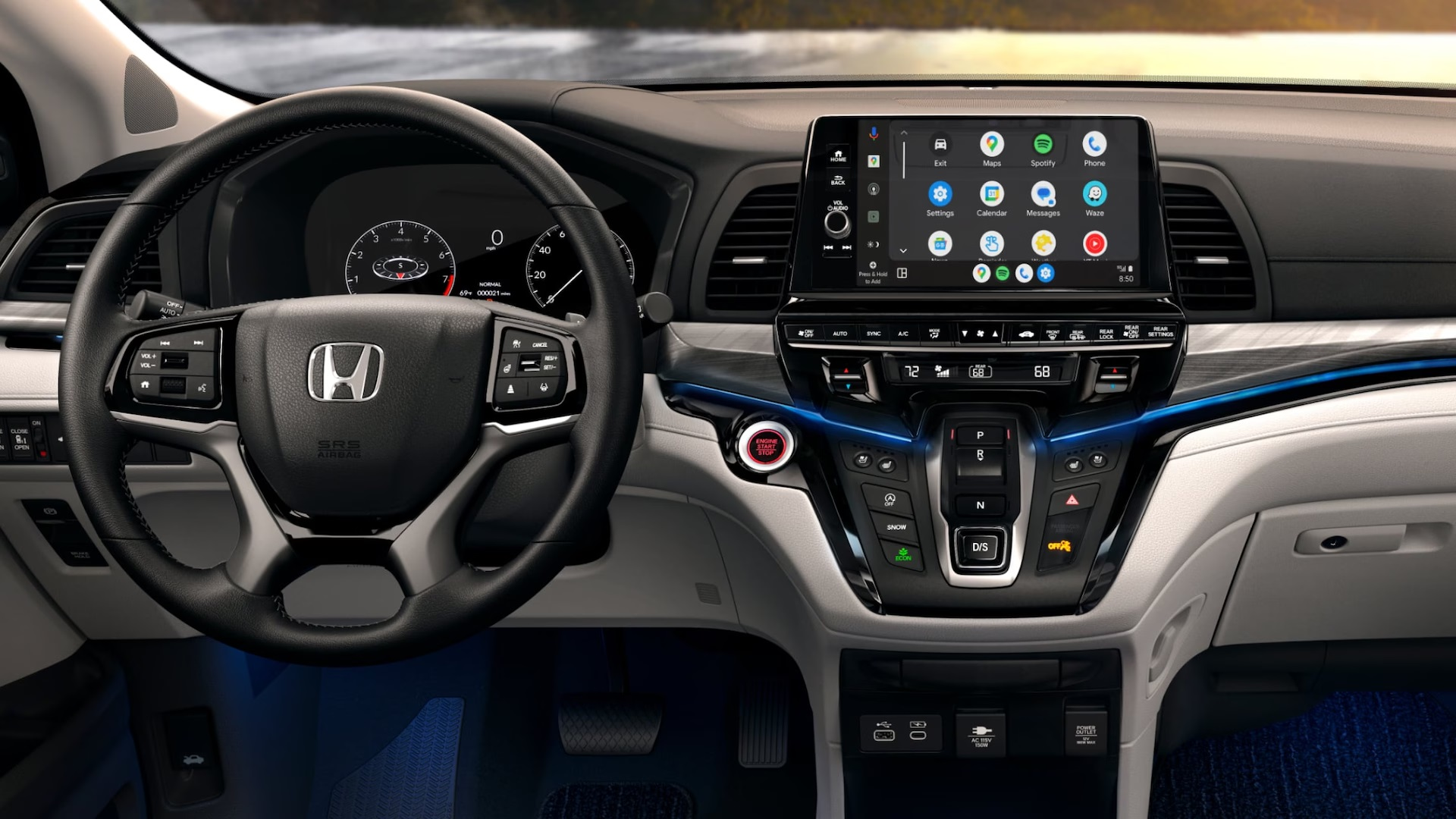 2025 Honda Odyssey dashboard controls