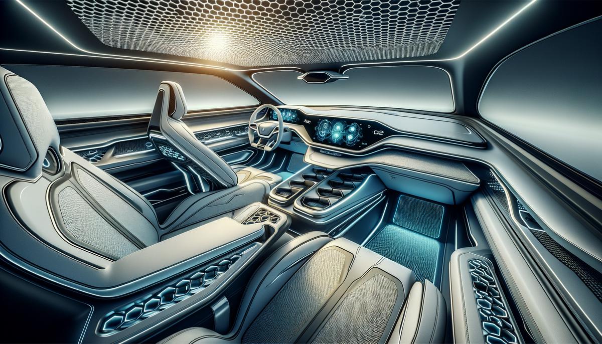 Interior view of the 2025 Honda CR-V Hybrid, showcasing the comfortable seats, spacious cabin, and modern dashboard